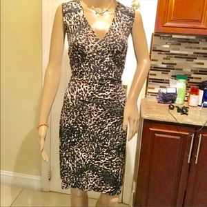 Alfani animal printed dress